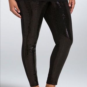 Torrid Sequined leggings!! Is 0X